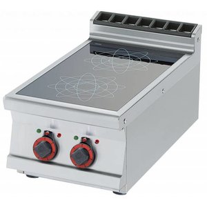 RM GASTRO Countertop Double Induction Cooker with Electronic Control, 10 kW RM GASTRO Countertop Double Induction Cooker with Electronic Control, 10 kW