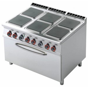 RM GASTRO Electric Cooker with 6 Hot Plates and an Electric Oven GN 1/1, 33,2 kW RM GASTRO Electric Cooker with 6 Hot Plates and an Electric Oven GN 1/1, 33,2 kW