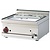 RM GASTRO Water Water Countertop Gas Bain Marie, 1-Chamber with Drain Tap, GN 1/1 + 2 x GN 1/4, 4,5 kW