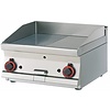 RM GASTRO Countertop Gas Griddle 595 x 450 mm, Ribbed, 2 Heating Zones, 9 kW