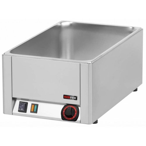 RedFox Countertop Electric Bain Marie, 1-Chamber, GN 1/1, 1,5 kW RedFox Countertop Electric Bain Marie, 1-Chamber, GN 1/1, 1,5 kW