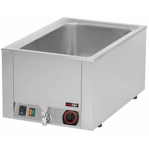 RedFox Bemar elektryczny 1-komorowy, GN 1/1, nastawny z kranem spustowym, 1,5 kW