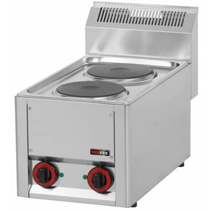 RedFox Countertop Electric Cooker with 2 Quick Heating Plates, 3 kW RedFox Countertop Electric Cooker with 2 Quick Heating Plates, 3 kW