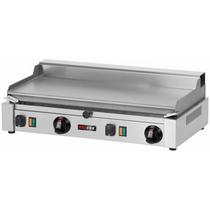 RedFox Elektryczna płyta grillowa 570 x 240 mm, gładka, żeliwna, 2 strefy grzewcze, 2,4 kW, nastawna RedFox Elektryczna płyta grillowa 570 x 240 mm, gładka, żeliwna, 2 strefy grzewcze, 2,4 kW, nastawna