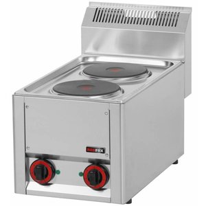 RedFox Countertop Electric Cooker with 2 Quick Heating Plates, 4 kW RedFox Countertop Electric Cooker with 2 Quick Heating Plates, 4 kW