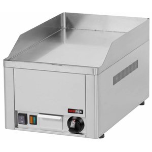 RedFox Elektryczna płyta grillowa 330 x 480 mm, gładka, chromowana, 3 kW, nastawna RedFox Elektryczna płyta grillowa 330 x 480 mm, gładka, chromowana, 3 kW, nastawna
