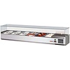 RedFox Top unit for storing ingredients 3x 1/3 + 1x 1/2 GN, 340W, from 2 to 8°C