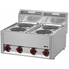 RedFox Countertop Electric Cooker with 4 Round Hot Plates ø 180 mm, 8 kW RedFox Countertop Electric Cooker with 4 Round Hot Plates ø 180 mm, 8 kW
