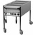 RedFox Water Mobile Electric Bain Marie, 3-Chamber with Drain Tap, GN 1/1, 2,1 kW