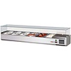 RedFox Top unit for storing ingredients 8x 1/3 GN, 170W, from 2 to 8°C
