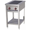 RedFox Electric Cooker with 2 Heating Zones on an Open Base, 6 kW RedFox Electric Cooker with 2 Heating Zones on an Open Base, 6 kW