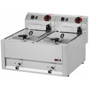 RedFox 2-Tank Countertop Electric Fryer 16 L, 12 kW RedFox 2-Tank Countertop Electric Fryer 16 L, 12 kW