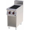 RedFox Electric Cooker with 2 Hot Zones and Open Cupboard, 5 kW RedFox Electric Cooker with 2 Hot Zones and Open Cupboard, 5 kW