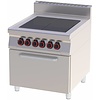 RedFox Electric Cooker with 4 Hotplates and Convection Electric Oven GN 1/1, 13,1 kW RedFox Electric Cooker with 4 Hotplates and Convection Electric Oven GN 1/1, 13,1 kW