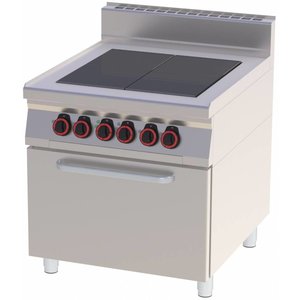 RedFox Electric Cooker with 4 Hotplates and Convection Electric Oven GN 1/1, 13,1 kW RedFox Electric Cooker with 4 Hotplates and Convection Electric Oven GN 1/1, 13,1 kW