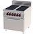 RedFox Electric Cooker with 4 Hot Plates and a Static Electric Oven GN 2/1, 20 kW