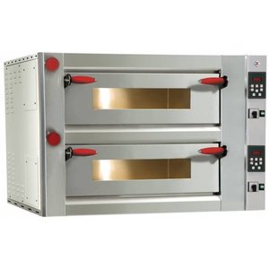 RM GASTRO Piec do pizzy 2-komorowy elektryczny 17,76 kW, 12 x Ø 33 cm RM GASTRO Piec do pizzy 2-komorowy elektryczny 17,76 kW, 12 x Ø 33 cm