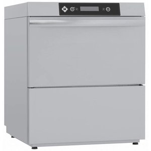 RM GASTRO Undercounter Dishwasher 500 x 500 mm with Drain Pump, up to 60 baskets/h