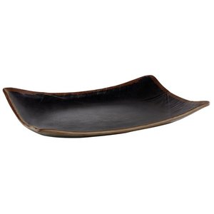 APS Taca z melaminy 325 x 235mm | czarno-brązowa APS Taca z melaminy 325 x 235mm | czarno-brązowa