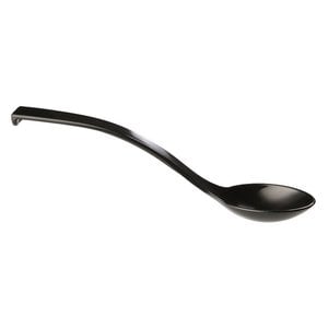 APS Wyprzedaż - Łyżka serwingowa z tworzywa | 6 szt. | czarna | śr. 60x230mm