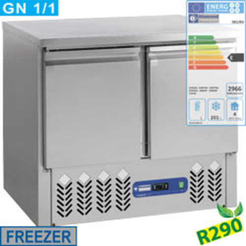 Diamond Stół mroźniczy 2-drzwiowy 240 L, od -20 °C do -10 °C, agregat dolny