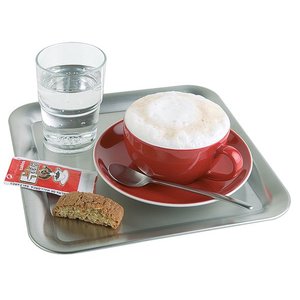 APS Stainless Steel Square Coffee tray 230 x 230 mm
