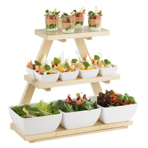 APS Stand bufetowy | klon | 530x210x500mm APS Stand bufetowy | klon | 530x210x500mm