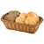 APS poly rattan basket