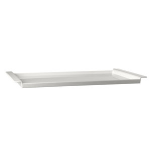 APS Taca na pieczywo prostokątna z melaminy | biała | 595x355x35mm APS Taca na pieczywo prostokątna z melaminy | biała | 595x355x35mm