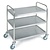 APS Stainless Steel 3 Tier Service Trolley 930 x 910 x 590 mm
