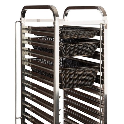 APS Wózek transportowy ze stali nierdzewnej | 550x385x1735mm