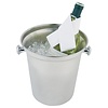 APS Stainless Steel Champagne Bucket 4 L, Ø215 mm, (h)220 mm