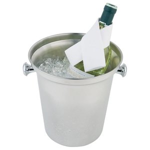 APS Stainless Steel Champagne Bucket 4 L, Ø215 mm, (h)220 mm