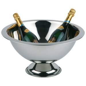 APS Stainless Steel Champagne Bowl 12 L, Ø450 mm, (h)230 mm