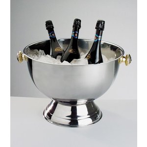 APS Misa ze stali nierdzewnej do szampana 20 L, Ø420 mm, (h)280 mm APS Misa ze stali nierdzewnej do szampana 20 L, Ø420 mm, (h)280 mm