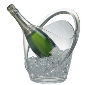 APS Wine or Champagne Container 3 L, 230x220x(h)274 mm, Transparent with Handle APS Wine or Champagne Container 3 L, 230x220x(h)274 mm, Transparent with Handle