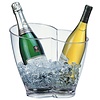 APS Wine or Champagne Double Container 4 L, 213x307x(h)260 mm, Transparent APS Wine or Champagne Double Container 4 L, 213x307x(h)260 mm, Transparent