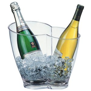 APS Wine or Champagne Double Container 4 L, 213x307x(h)260 mm, Transparent APS Wine or Champagne Double Container 4 L, 213x307x(h)260 mm, Transparent