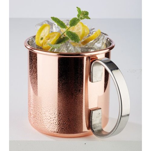 APS Kubek ze stali nierdzewnej w kolorze imitującym miedź | 0,5L | śr. 90x(H)90mm APS Kubek ze stali nierdzewnej w kolorze imitującym miedź | 0,5L | śr. 90x(H)90mm