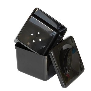 APS Pojemnik na lód 3,4 L, 200x200x(h)170 mm, czarny APS Pojemnik na lód 3,4 L, 200x200x(h)170 mm, czarny