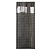 APS Etui na sztućce | zestaw 6 sztuk | srebrnoszare | 240x90mm