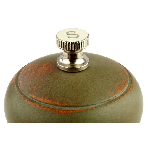 APS Młynek do soli z drewna 150 mm, zielony APS Młynek do soli z drewna 150 mm, zielony