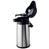 APS Stainless Steel Vaccum Flask with Pump 2,2 L