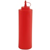 APS Red Squeeze Sauce Bottle 0,65 L
