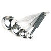 APS Stainless Steel Measuring Spoon Set, 1,25; 2,5; 5 and 15 ml