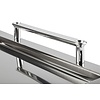 APS Stainless Steel Rectangular Serving Tray GN 1/1 with Handles APS Stainless Steel Rectangular Serving Tray GN 1/1 with Handles