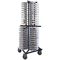 Jackstack Wózek do transportu talerzy | pojemność 104 szt. | 600x600x(H)1790mm