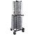 Jackstack Wózek do transportu talerzy | pojemność 104 szt. | 600x600x(H)1790mm