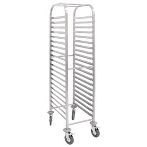 Vogue Gastronorm Racking Trolley 20 Level Vogue Gastronorm Racking Trolley 20 Level
