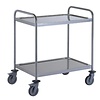 Tournus Stainless Steel 2 Tier Service Trolley 800 x 530 mm